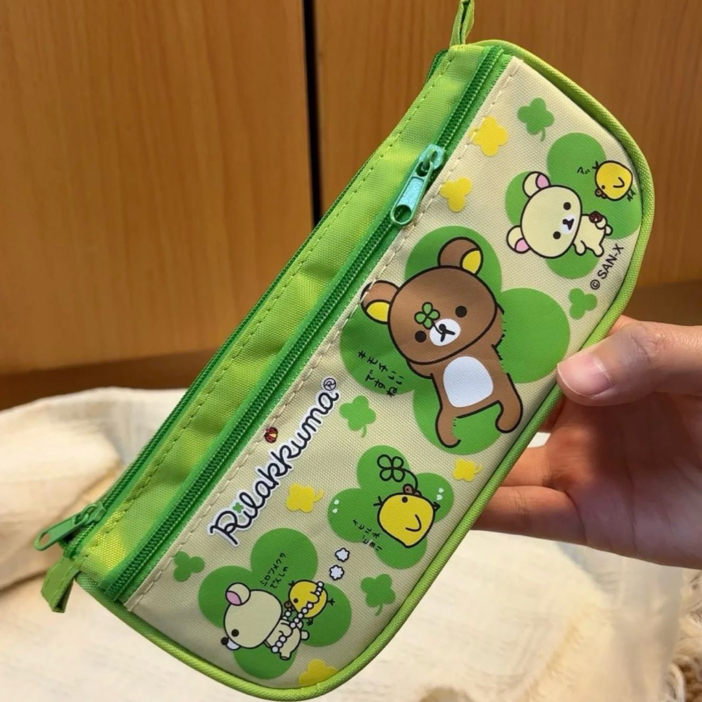 

[PREORDER] Tempat Pensil Lucu – Motif Rilakkuma & Empat Daun Semanggi