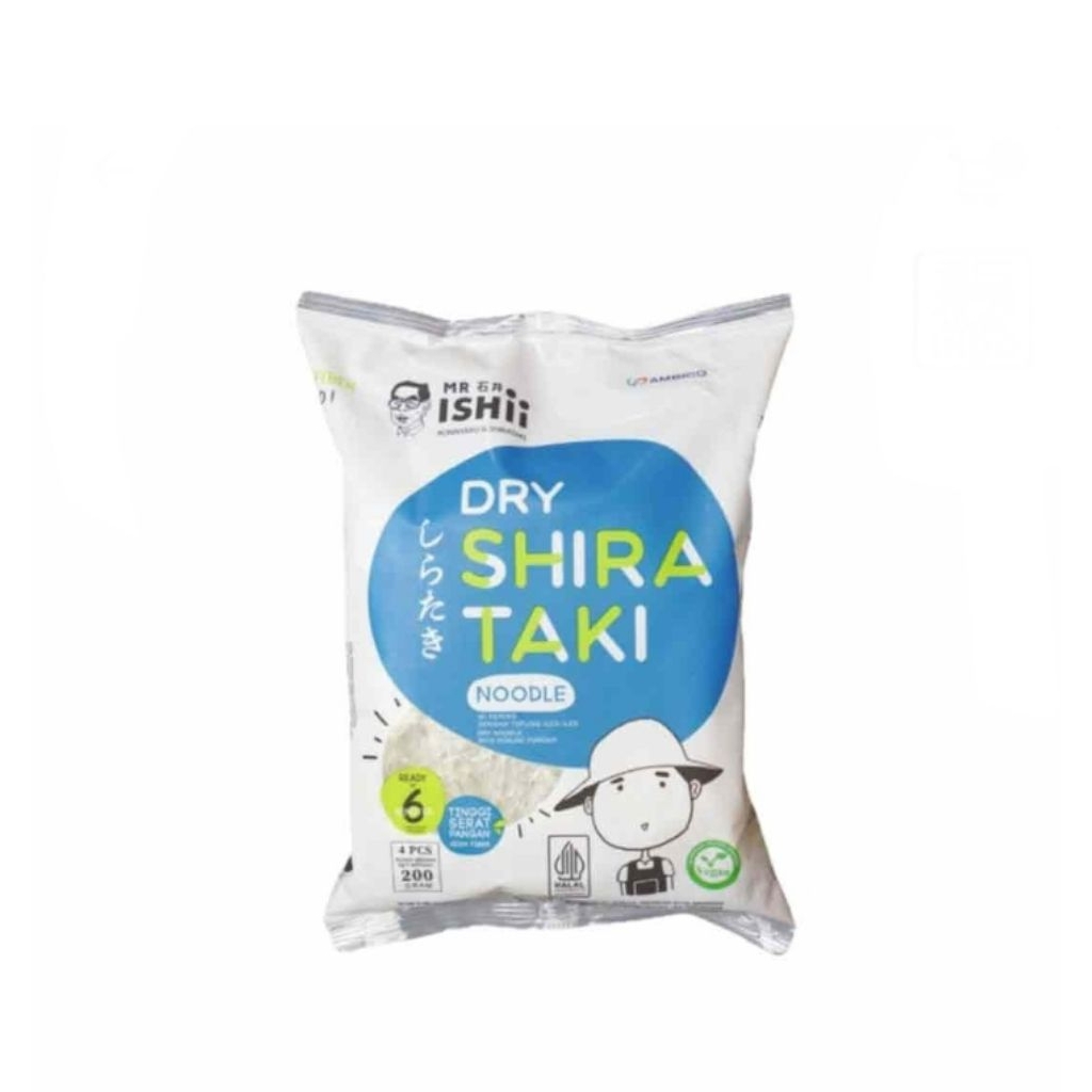 

Mr Ishii noodle dry shirataki pack 200 gram