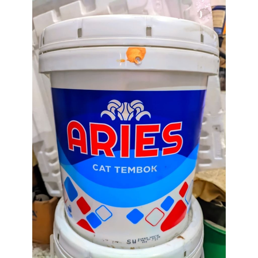 cat tembok Aries pail 20kg cat ekonomis avian