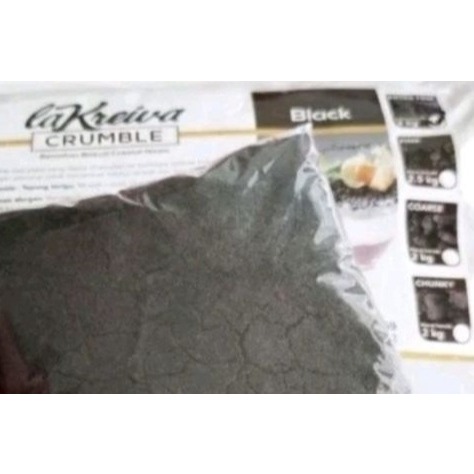 

La Kreiva Crumble BLACK Fine REP 250GR - La rep
