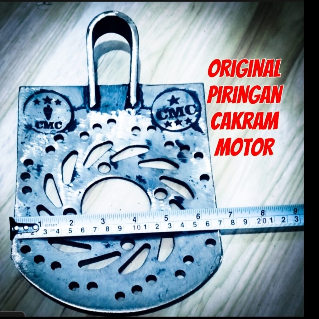 Sekar_Jenaka Cangkul Baja Piringan Cakram Motor Anti Lengket