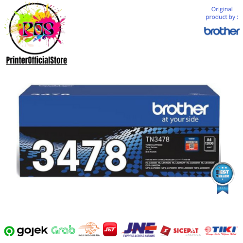 Brother Toner Black TN-3478 (Super High Yield) TN 3478