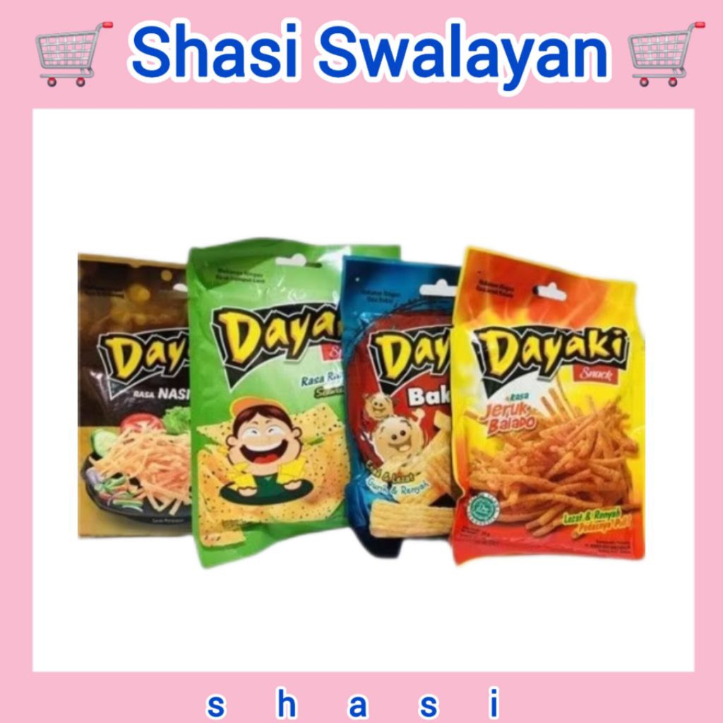

DAYAKI Makanan Ringan 1 Pack 10 Bungkus