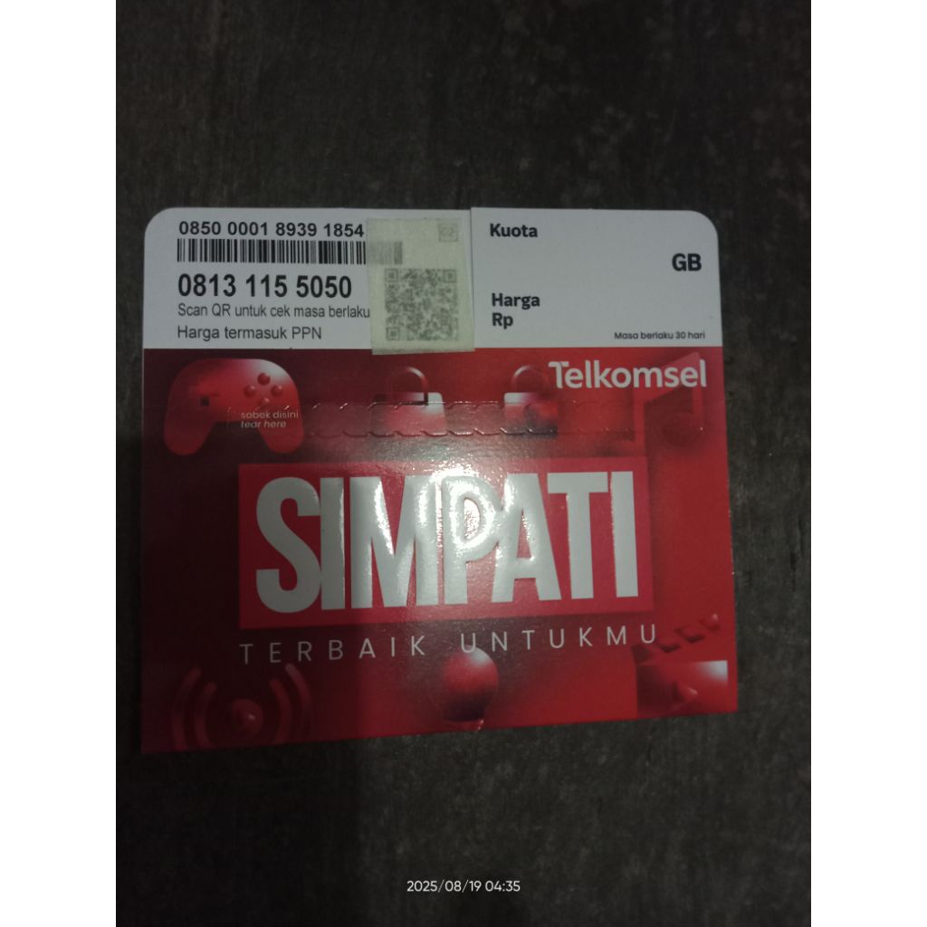 nomor cantik telkomsel 11 digit 08** 115 5050 nocan-kartu-perdana-telkomsel