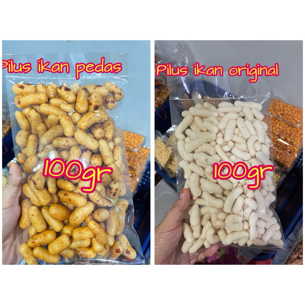 

100GR PILUS RUJAK/PILUS IKAN TENGIRI PEDAS MANIS TERMURAH TERLARIS