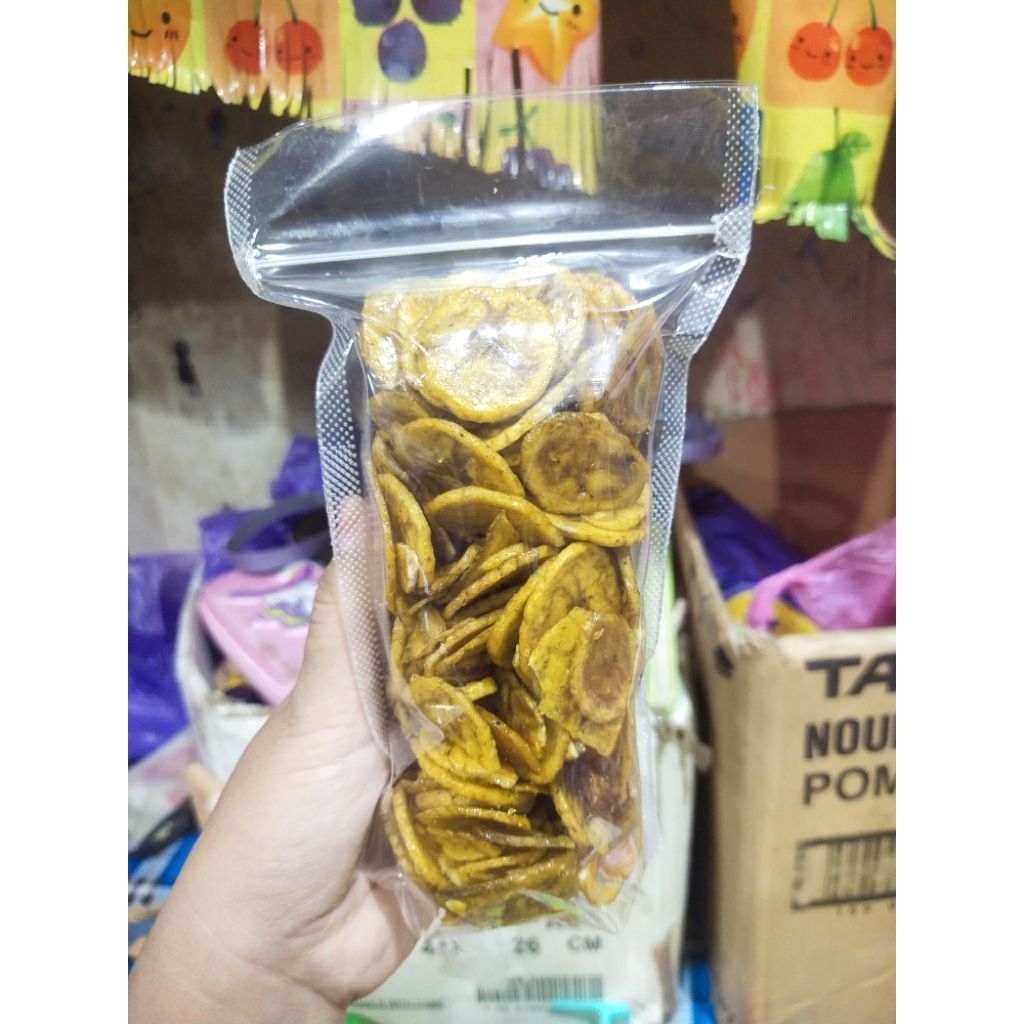 

Keripik Pisang Madu Renyah Manis