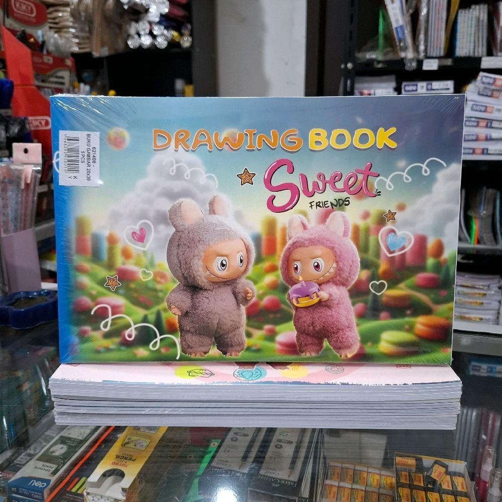 

1 pcs Buku Gambar Merk Kiky 20×30