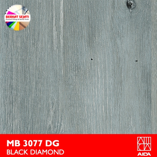 AICA HPL AICA MB 3077 DG - BLACK DIAMOND  - WOODGRAIN