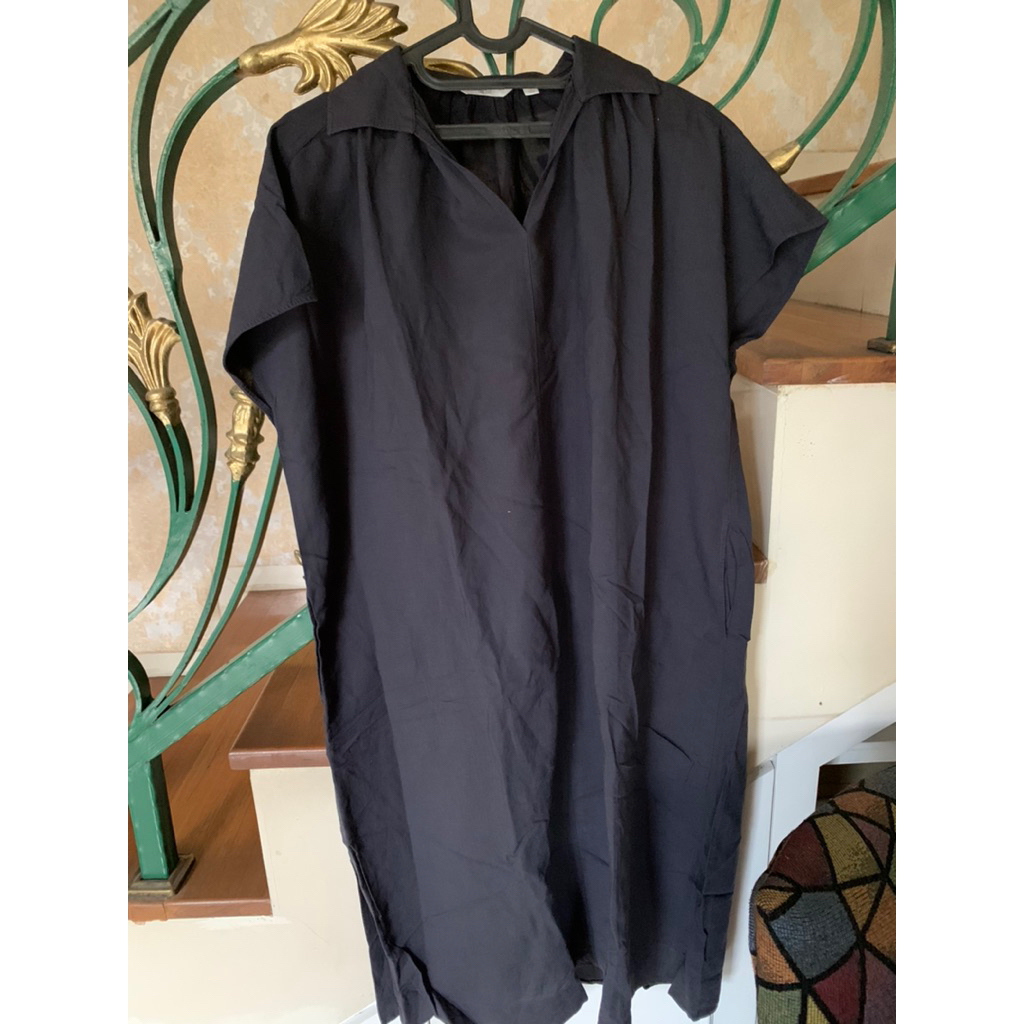 Dress/Tunik Uniqlo Linen (Preloved)