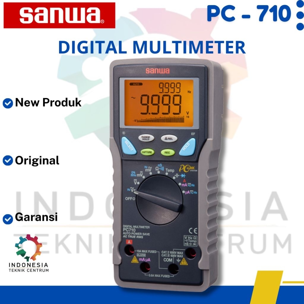 Sanwa PC710 Digital Multimeter - Sanwa PC-710
