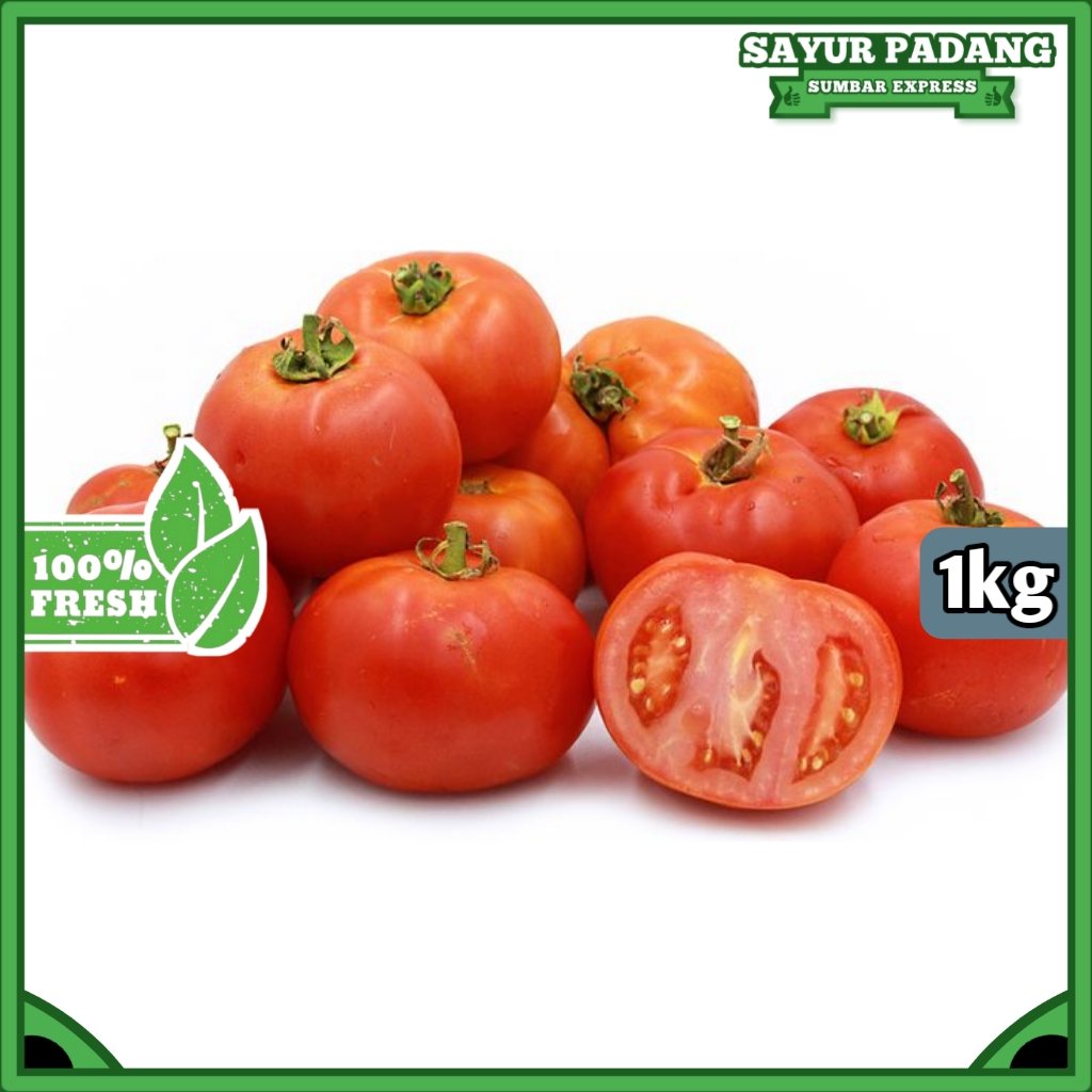 

TOMAT MERAH SEGAR 1KG SAYUR TOMAT SUPER FRESH