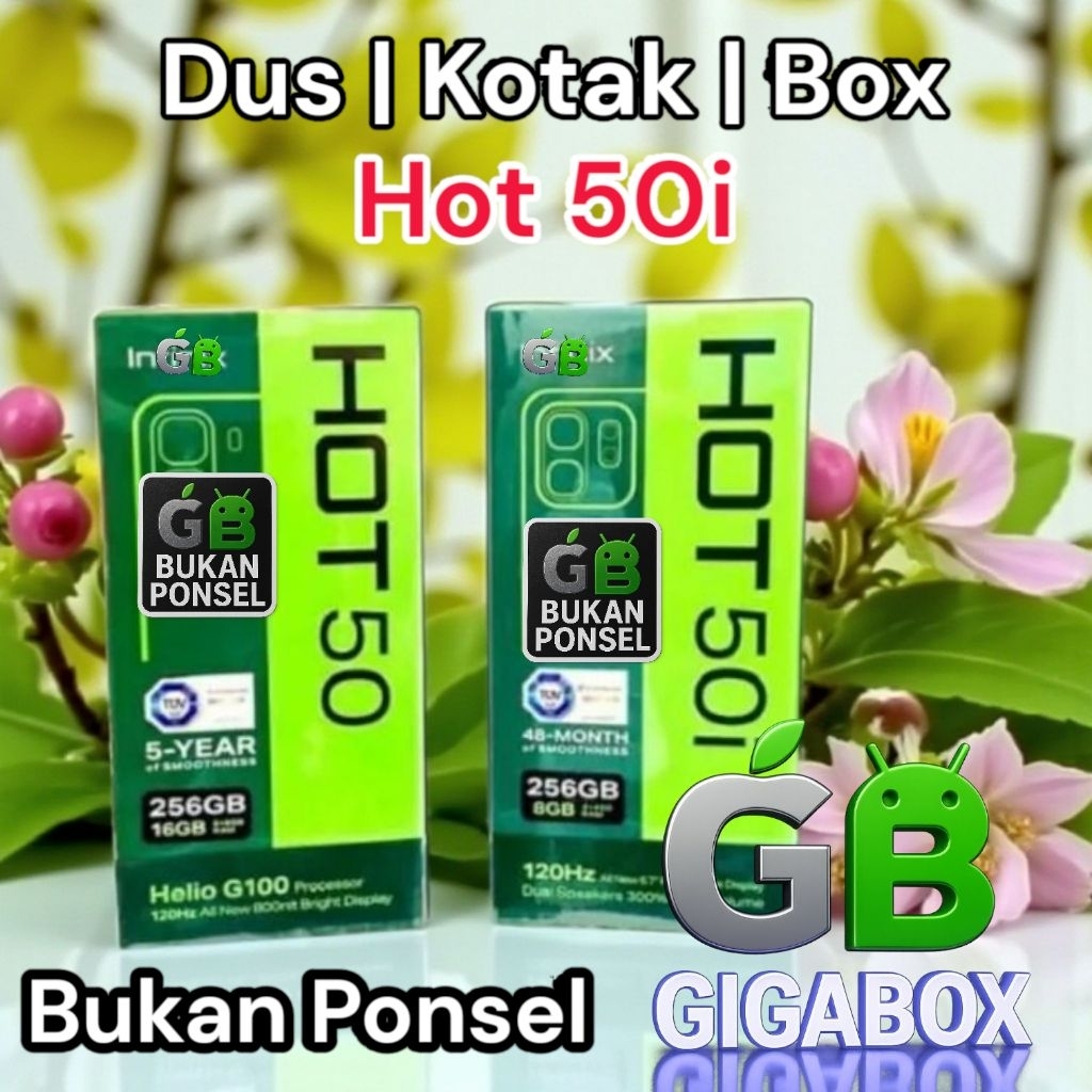 

Dus | Kardus | Box Kemasan Infx Hot 50 | Hot 50i – (Dus Only) untuk Pajangan Dekoratif