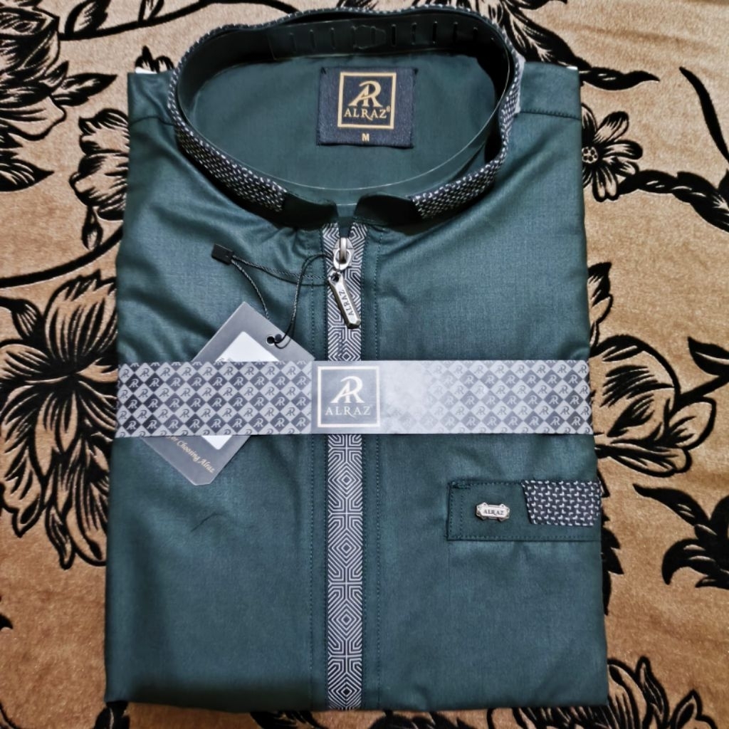 BAJU KOKO ALRAZ LENGAN PENDEK TERBARU