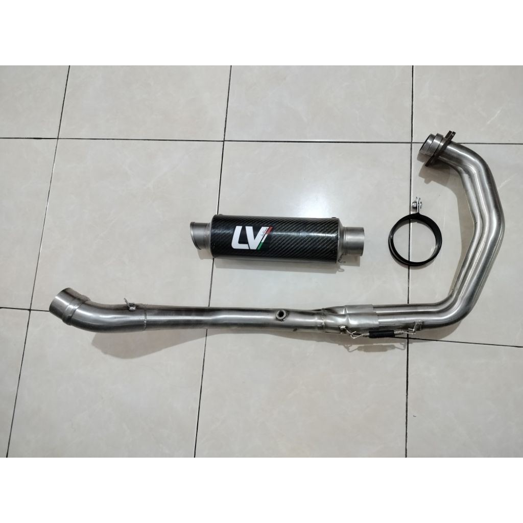 Leovince GP CORSA carbon matte fulsystem R25 MT25