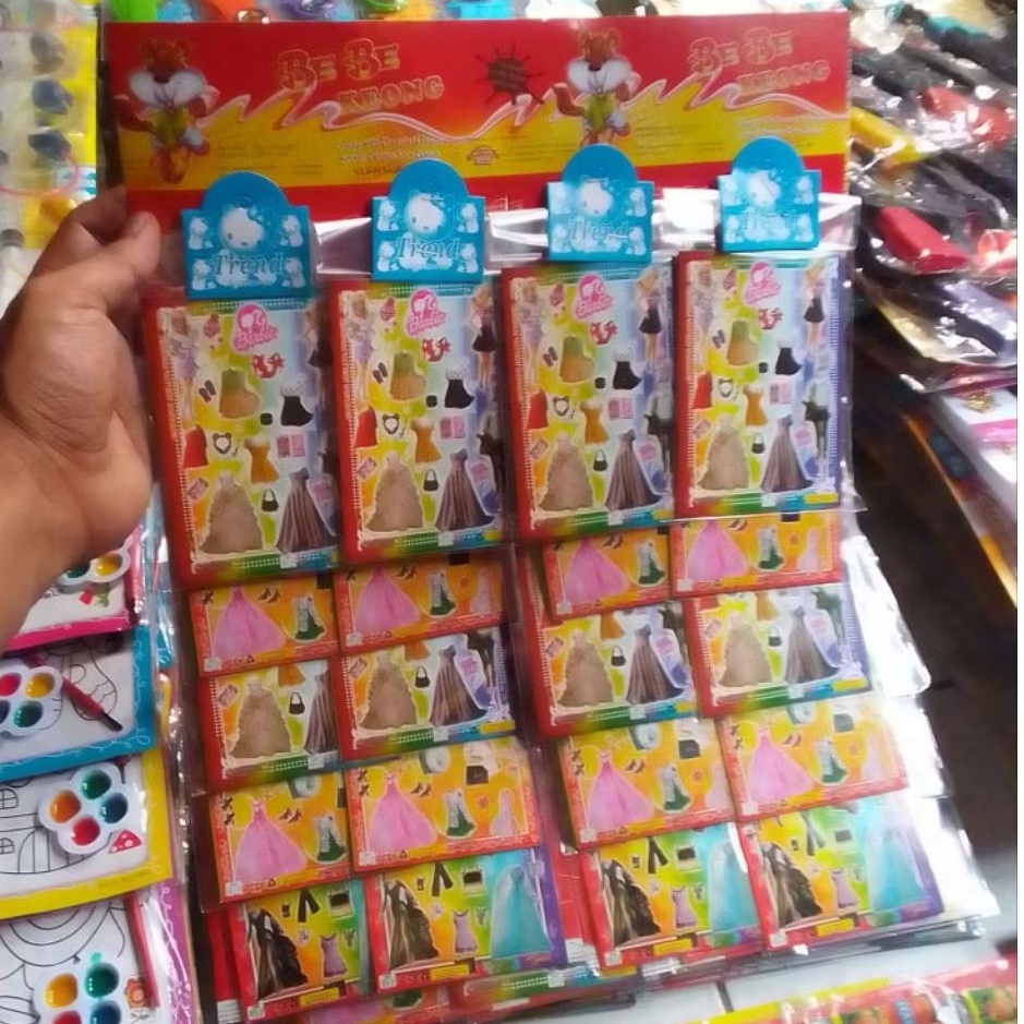 ( 20 PCS )MAINAN BP JADUL/BONGKAR PASANG JADUL MINI RENCENGAN