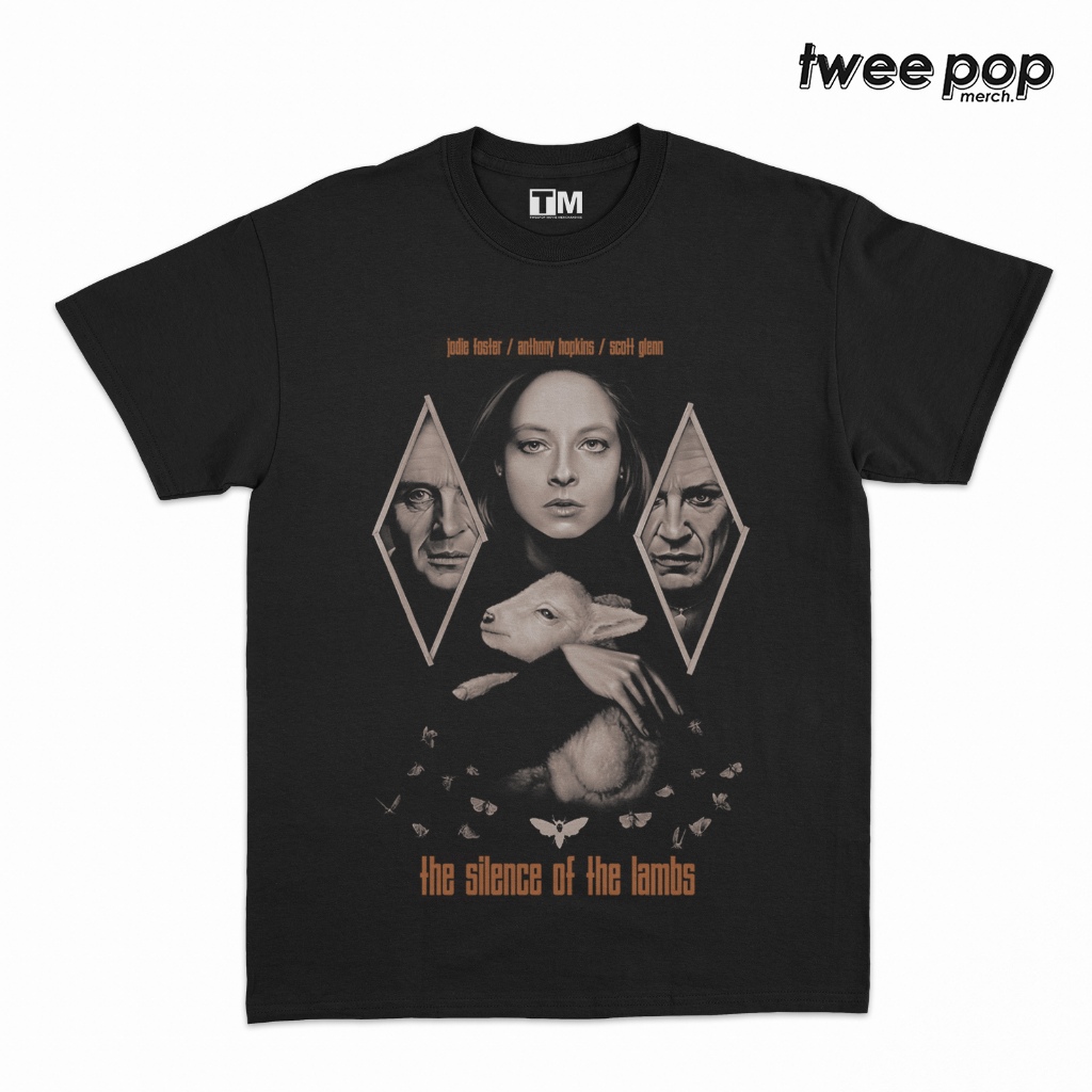 KAOS FILM THE SILENCE OF THE LAMBS - ARTWORK / MOVIE T-SHIRT