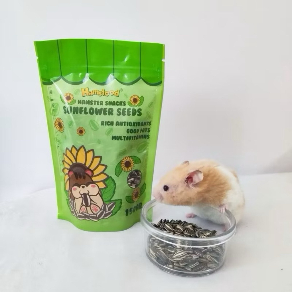 Hamsfood Hamster Snack Sunflower Seeds 150gr