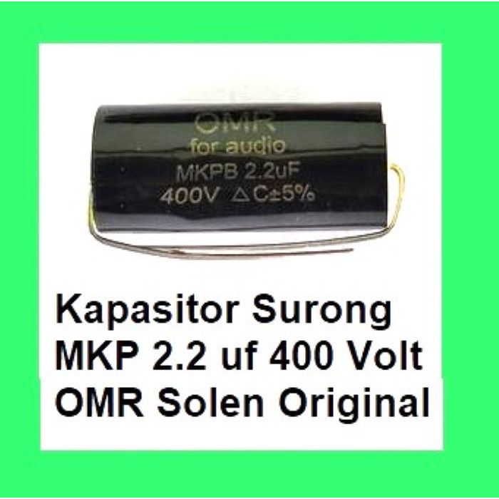 Kapasitor Surong MKP 2.2 uf 400 Volt OMR Solen Original
