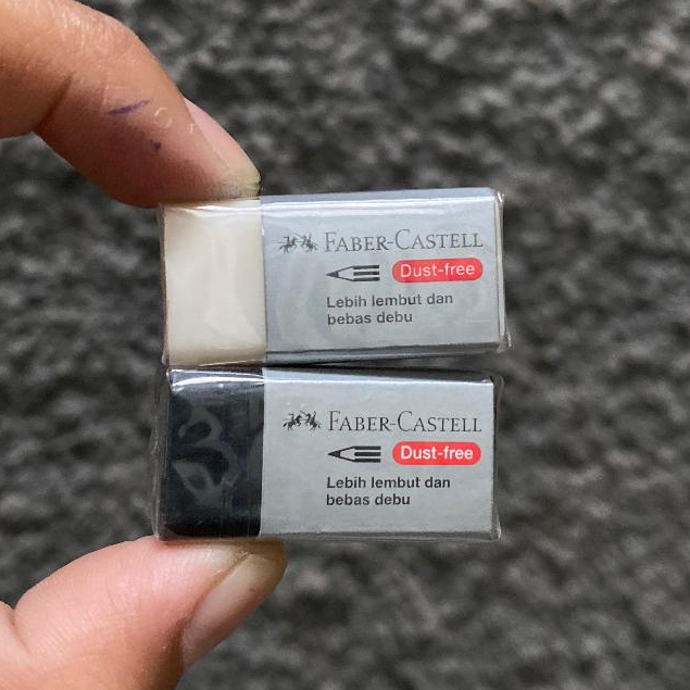

[PCS] Faber-Castell Penghapus Pensil Original – Eraser Lembut & Tidak Merusak Kertas