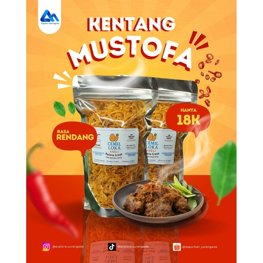 

Potato Cress Oleh Oleh Khas Dieng