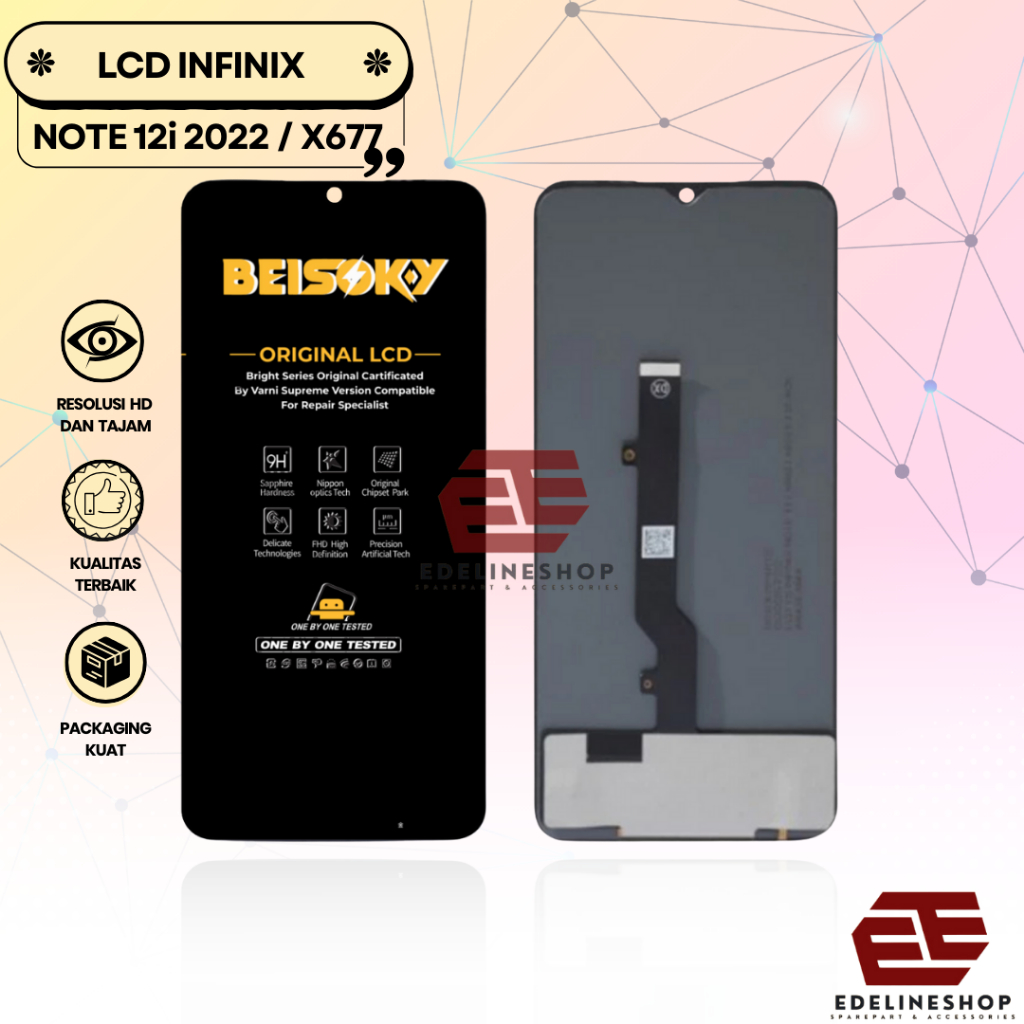 Lcd Touchscreen Infinix Note 12i 2022 X677 Fullset