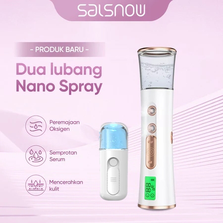 Freebies SALSNOW Nano Spray Hydration Device Perawatan Wajah yang Baru Ditingkatkan Melembabkan Peng