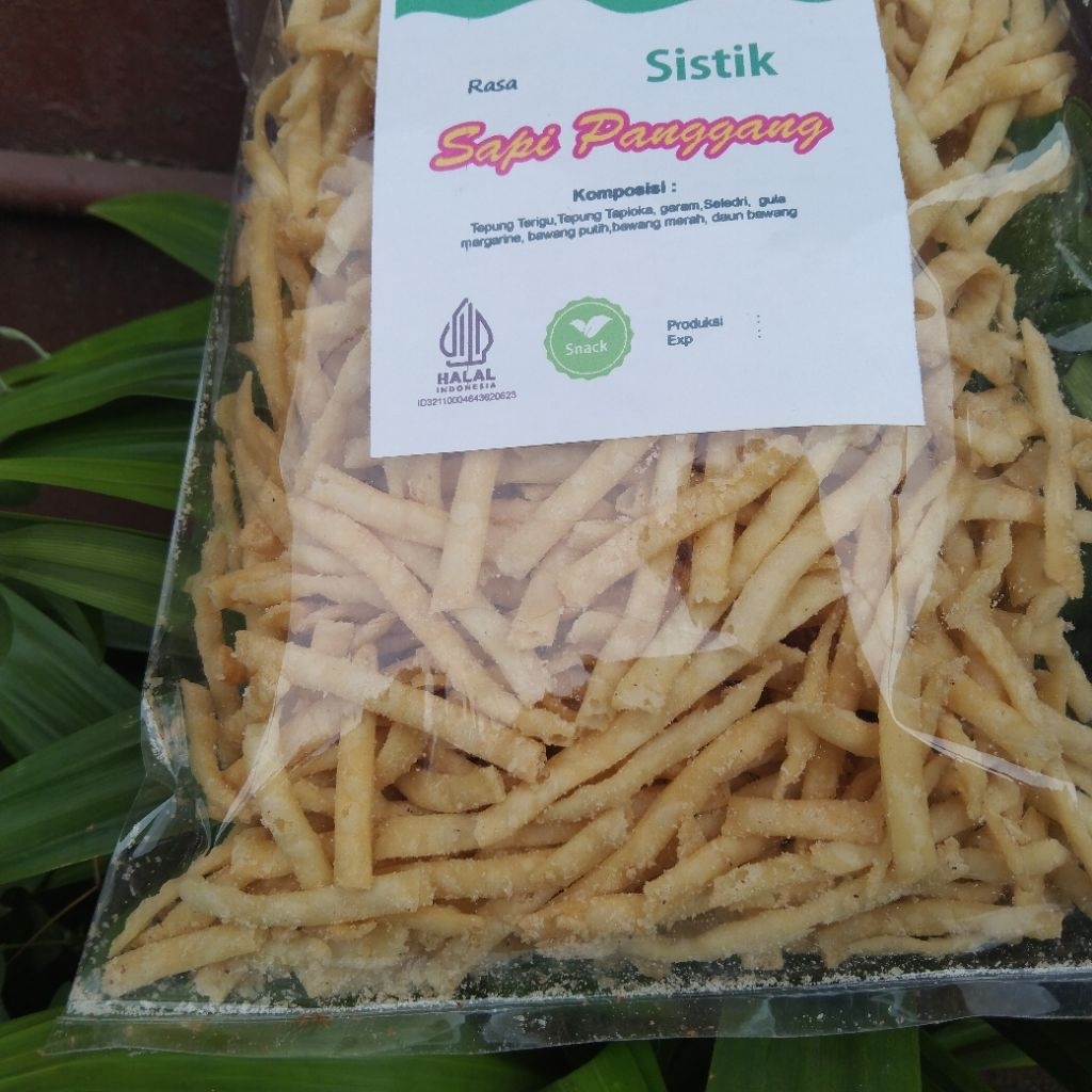 

Sistik bawang 1Kg – ( Rasa Sapi Panggang ) Renyah Gurih Murah Enak