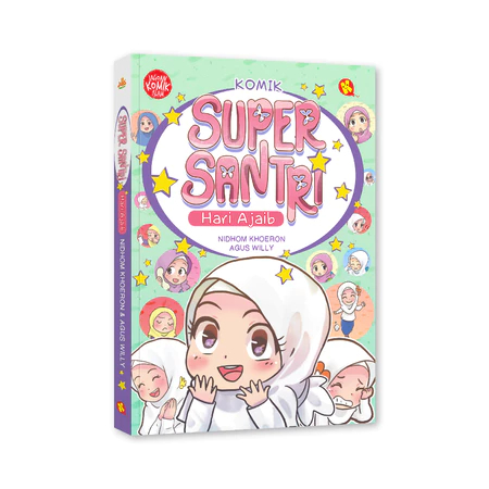 Komik Super Santri Hari Ajaib Full Color Jagoan Komik Islam Anak Penerbit Al-Kautsar Kids