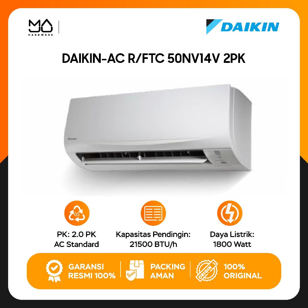 Daikin AC Thailand 2PK FTC 50 NV14 FTC 50NV14 - Garansi Resmi