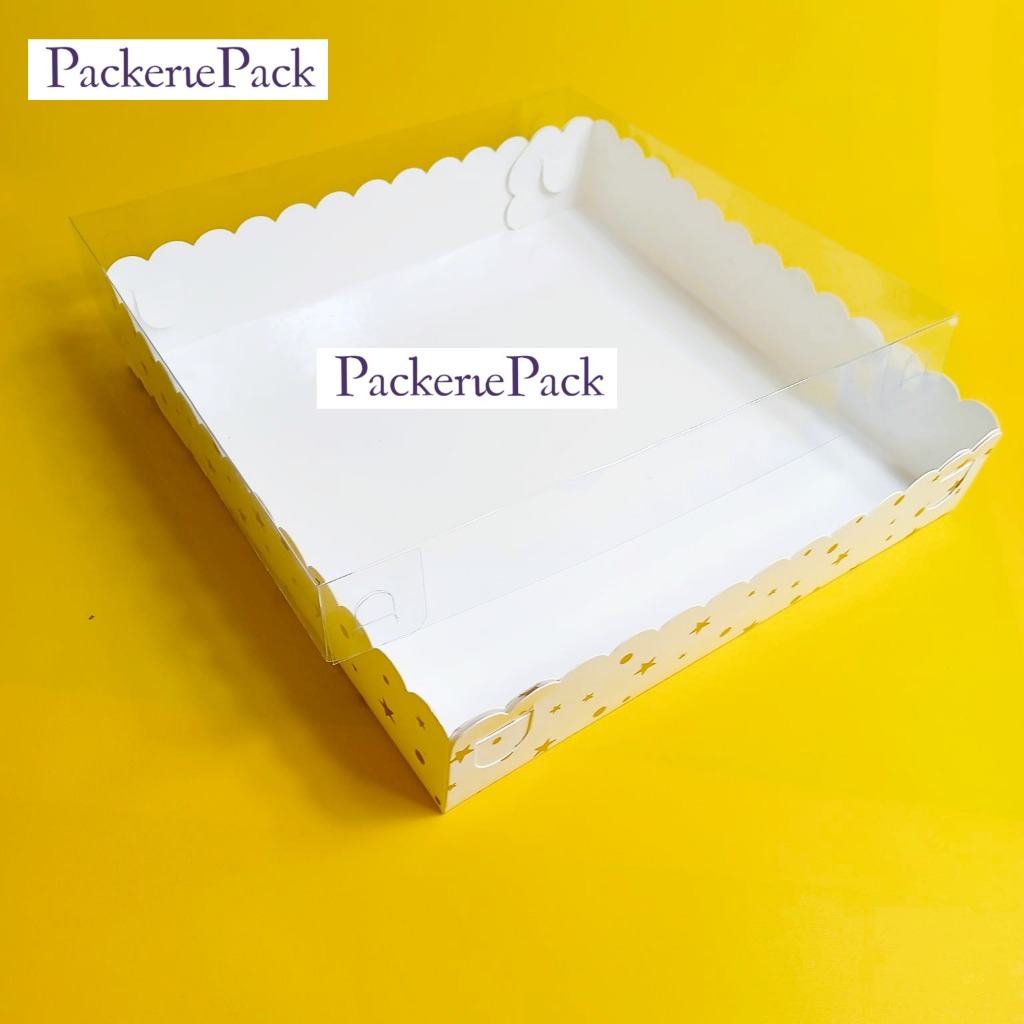 

Dus Kotak Kue Ivory Laminasi Motif Polkadot Bintang Emas 22x22x5 Laminasi Ivory Premium 22 x 22 x 5 Tutup Mika Full (10 Pcs)