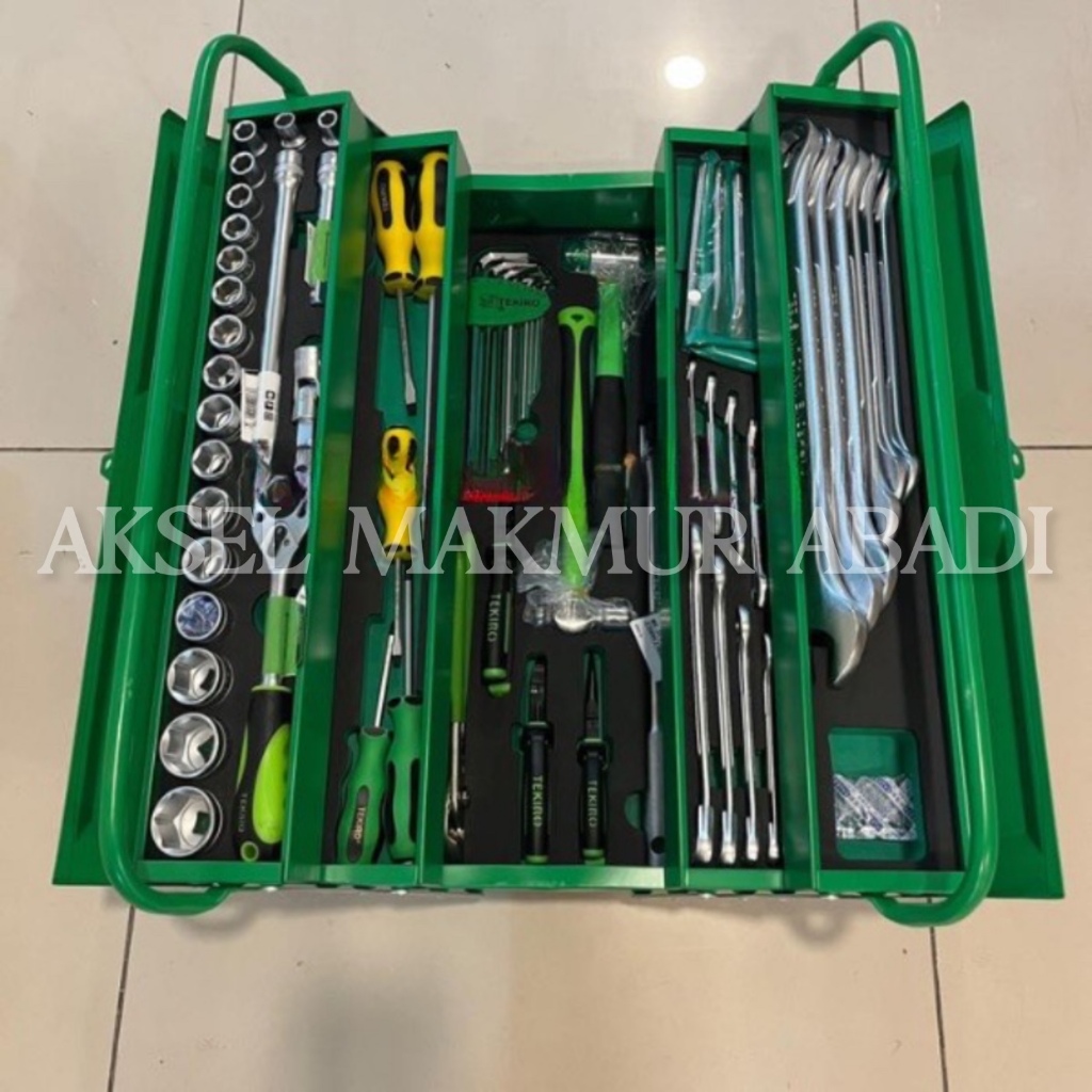 Tekiro Tool Box Set 66Pcs Tool Box Set Tekiro 66Pvs