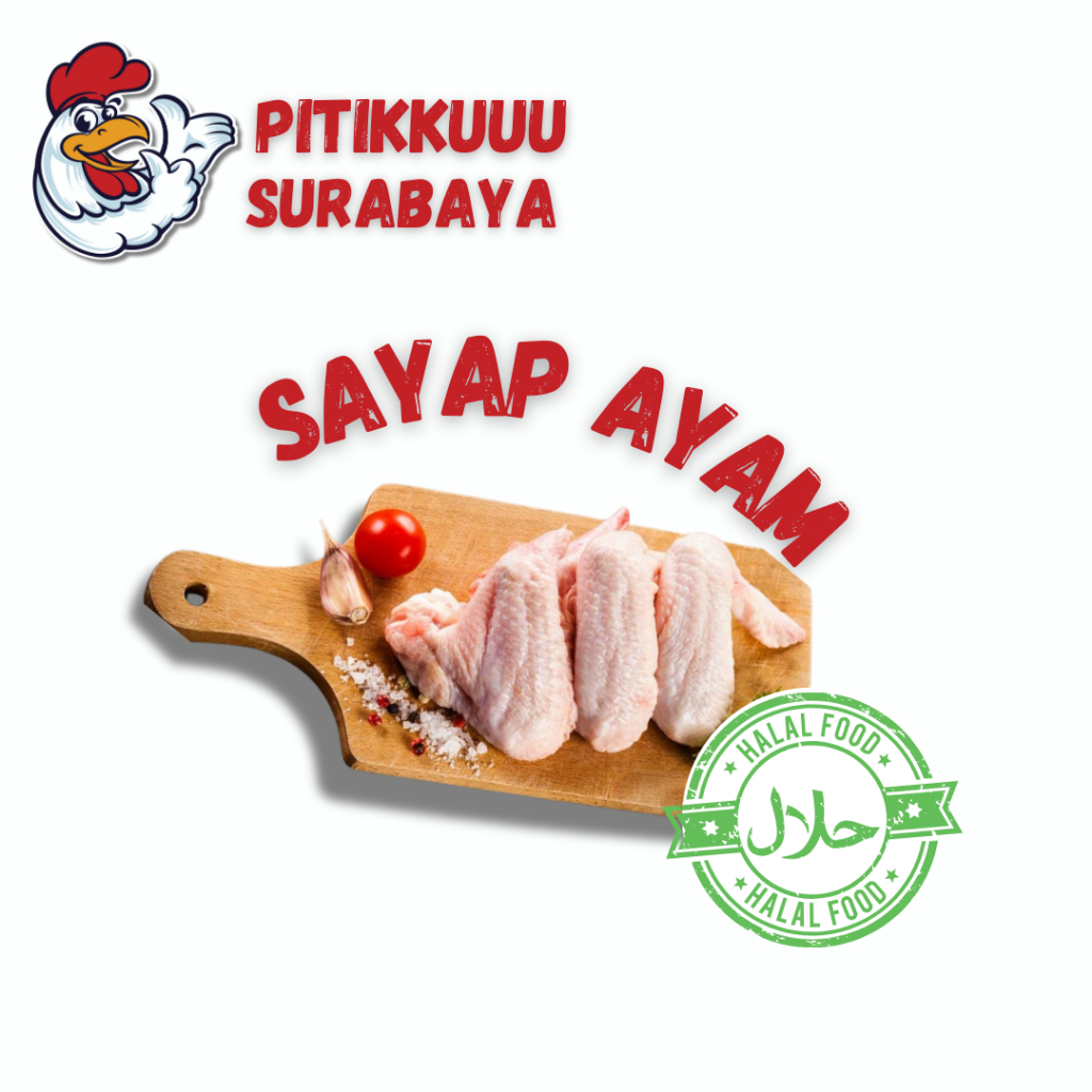 

SAYAP AYAM SEGAR DAN HALAL - TERMURAH - SIDOARJO - SURABAYA