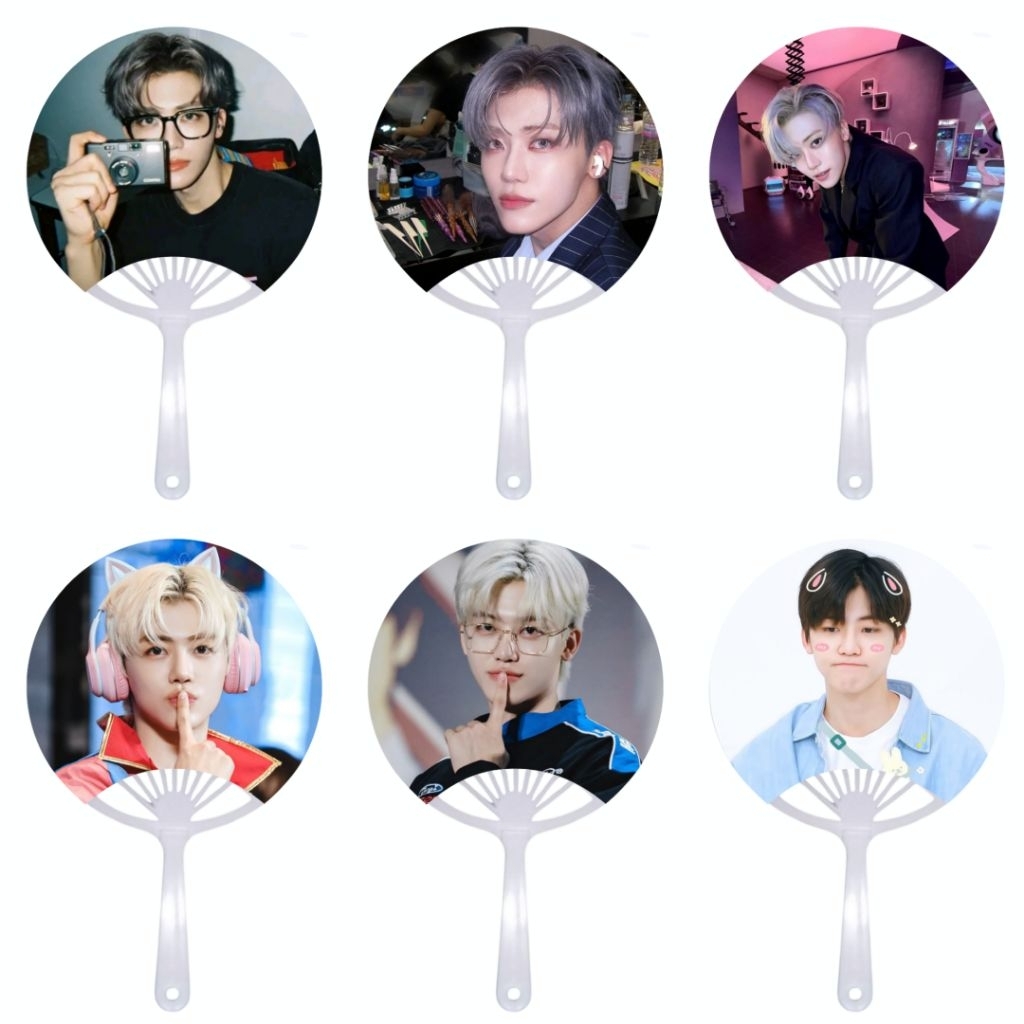 kipas tangan JAEMIN ( NCT) // Kipas uchiwa // sovenir K-pop idol