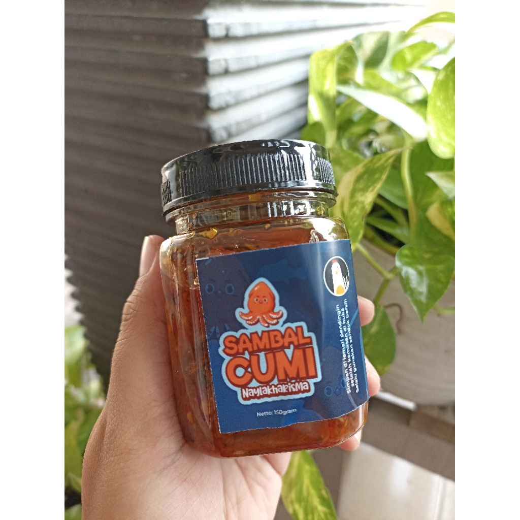 

(KEMASAN 150gr) SAMBAL BABY CUMI Nayla Kharisma