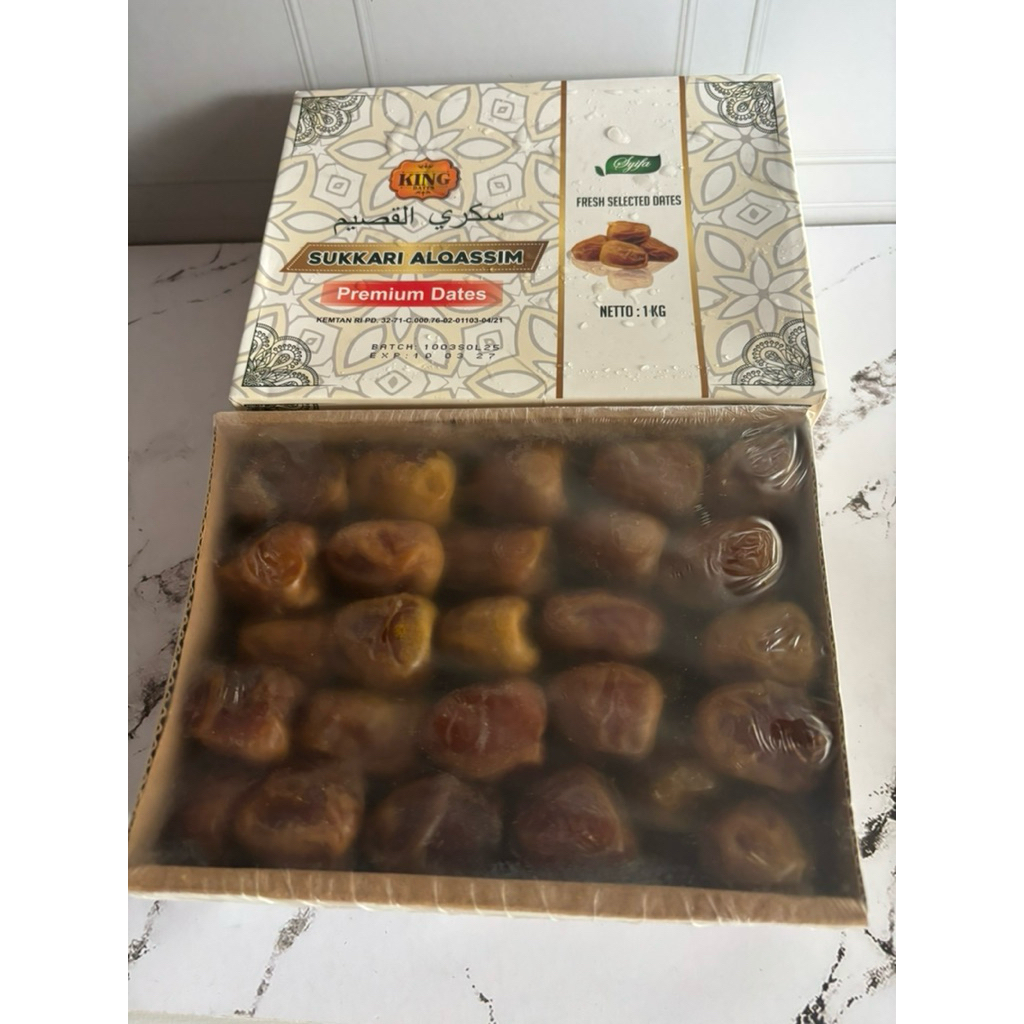

kurma sukkari Alqassim kemasan premium 1 kg