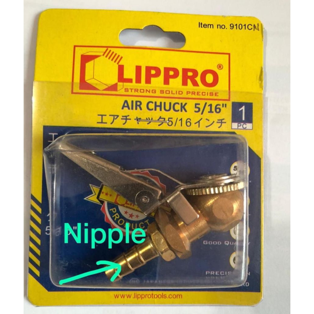 Air Chuck Keong LIPPRO KOPLER CLIP ON ISI ANGIN BAN MOTOR MOBIL