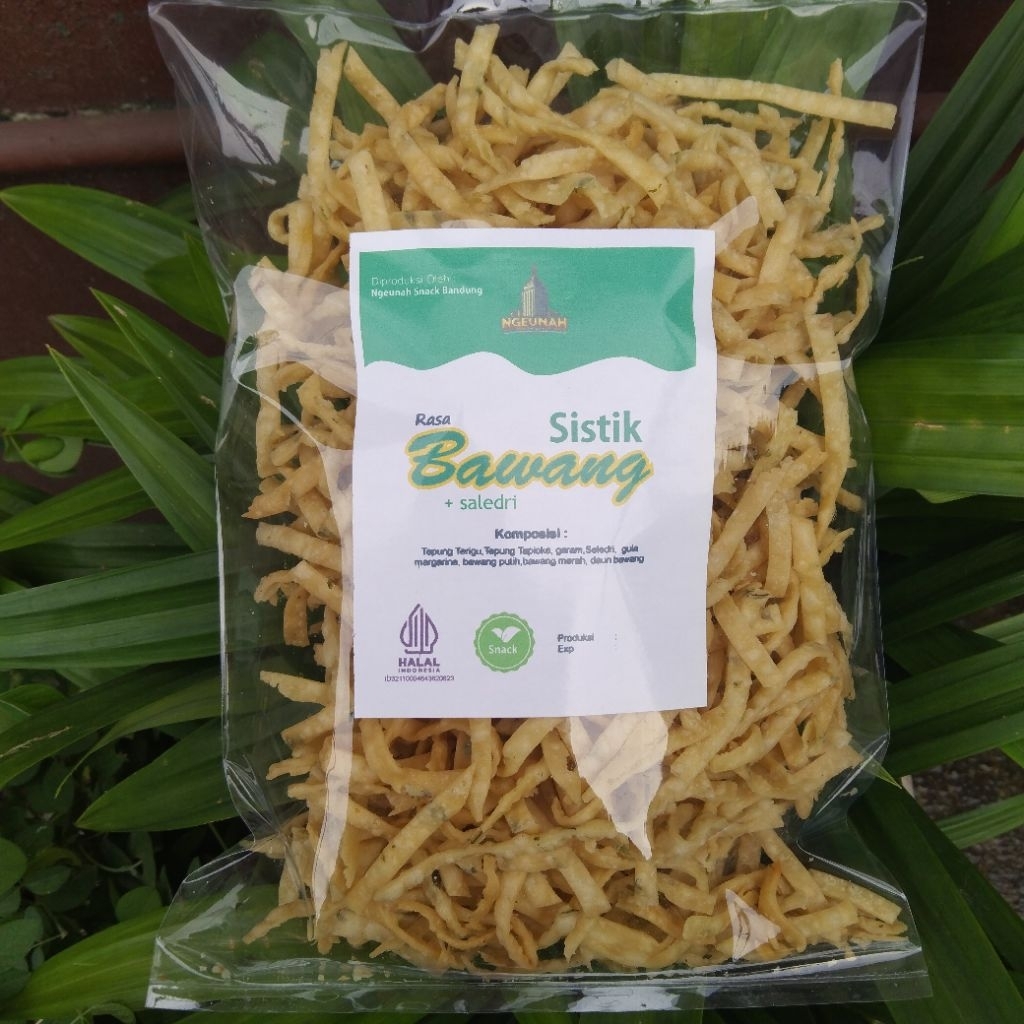 

SISTIK - Rasa BAWANG + DAUN SELEDRI / Kue Bawang / Kripik Pangsit Bawang / Cemilan Kripik