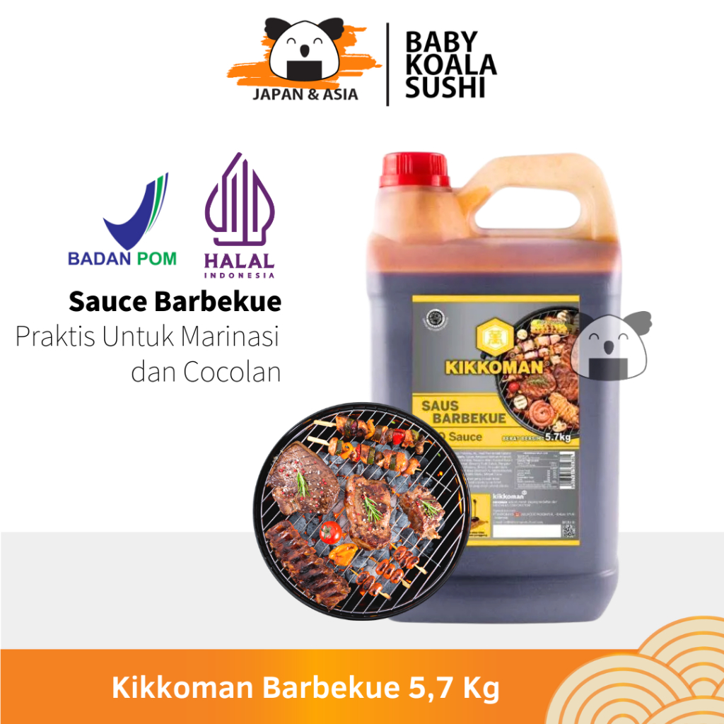 

KIKKOMAN Honey Barbeque 5,7 Kg Halal