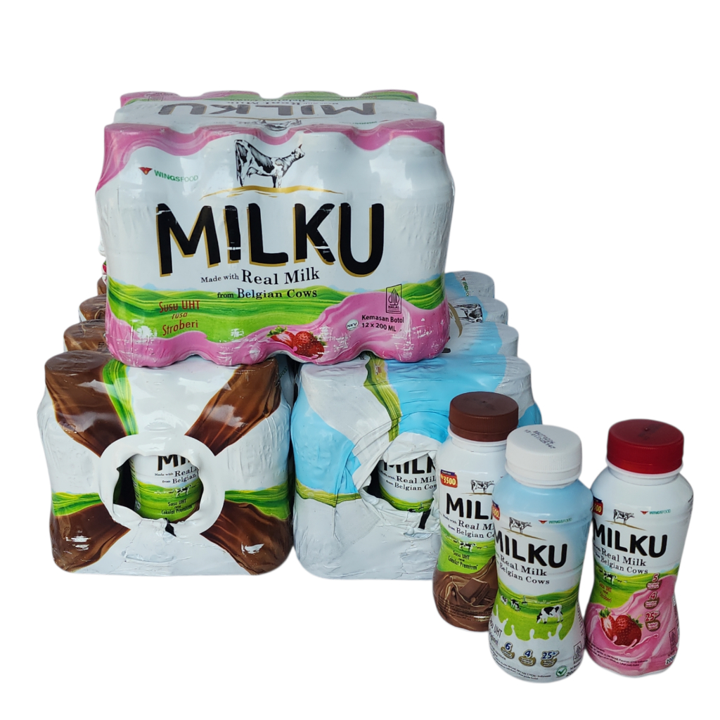 

Milku Susu UHT KARTON - Netto 200 ml x 12BTL