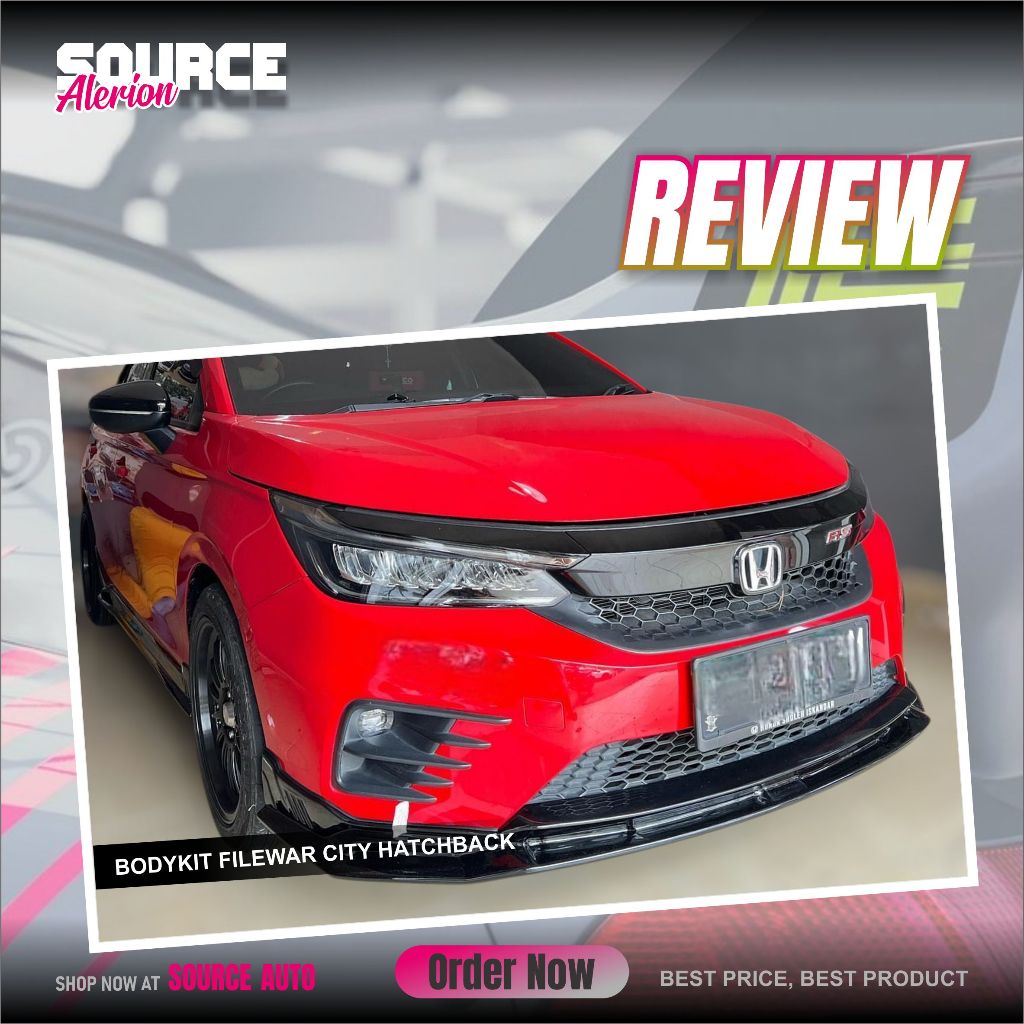 AKSESORIS HONDA CITY HATCHBACK - BODYKIT FILEWAR