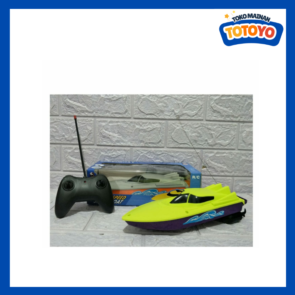 Mainan Speed boat High Speed RC
