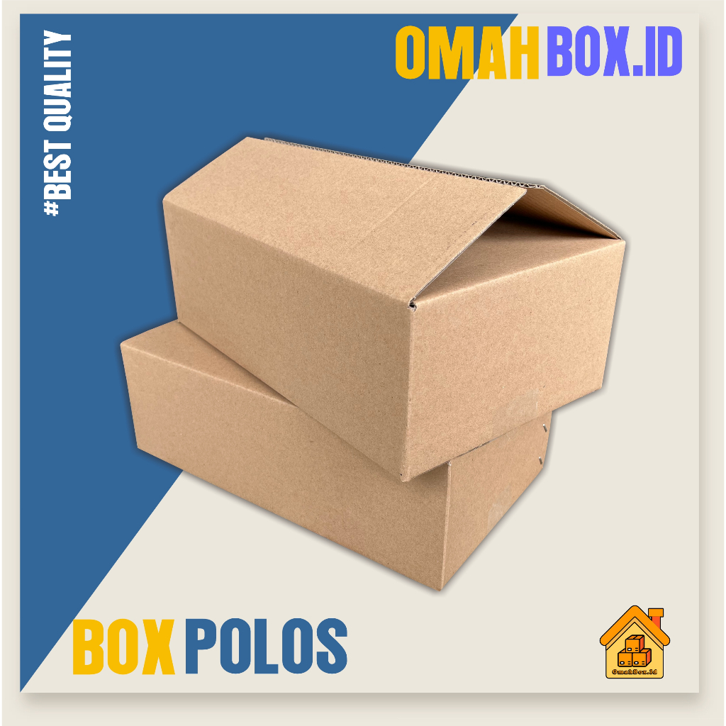 

Box Polos 34x19x11 cm /Kotak Dus Packing Polos/boxcoklatpolos/karduspacking/boxpolos/boxpaking/boxkarton