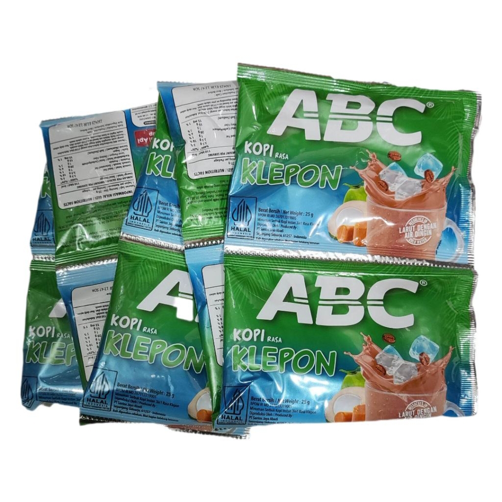 

ABC Iced Kopi Rasa Klepon (1 renceng/12 sachet)