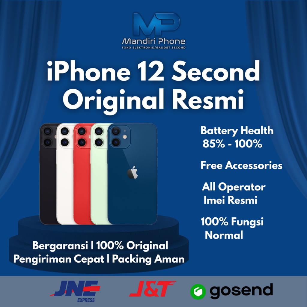 iPhone 12 128GB SECOND RESMI iBox Garansi ON