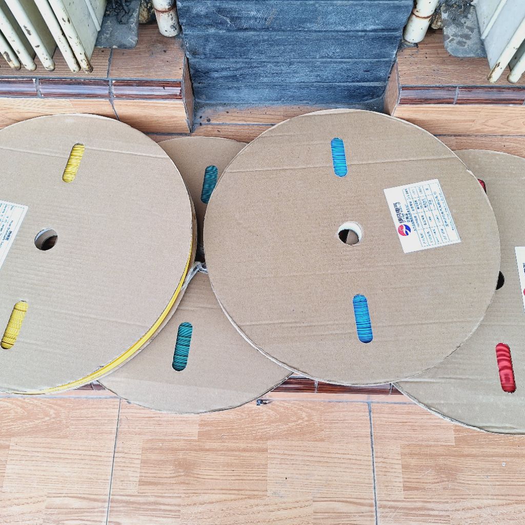 Selang bakar selang bakar / heatsrink 8mm 100 meter warna