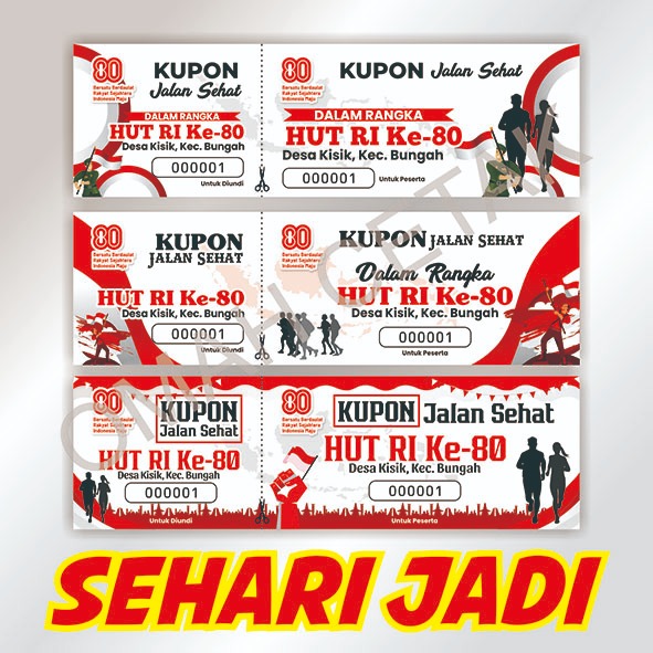

[PROMO]CETAK KUPON AGUSTUS GERAK JALAN ISI 100 PERBENDEL