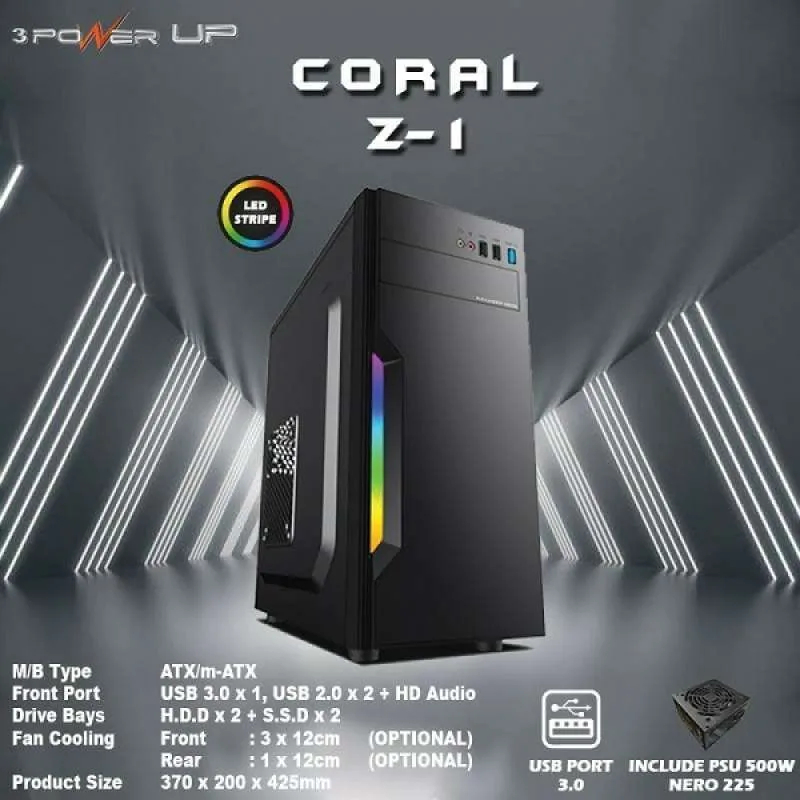 Paket PC Rakitan I5 2400 / Ram 8GB Vgen DDR3 / SSD Vgen 256GB