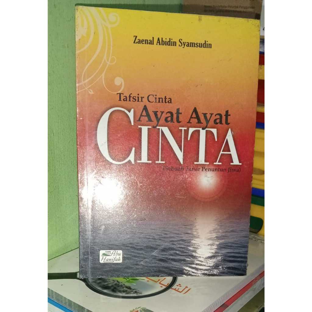 Buku Tafsir Ayat-ayat Cinta Zaenal Abidin Syamsudin preloved original