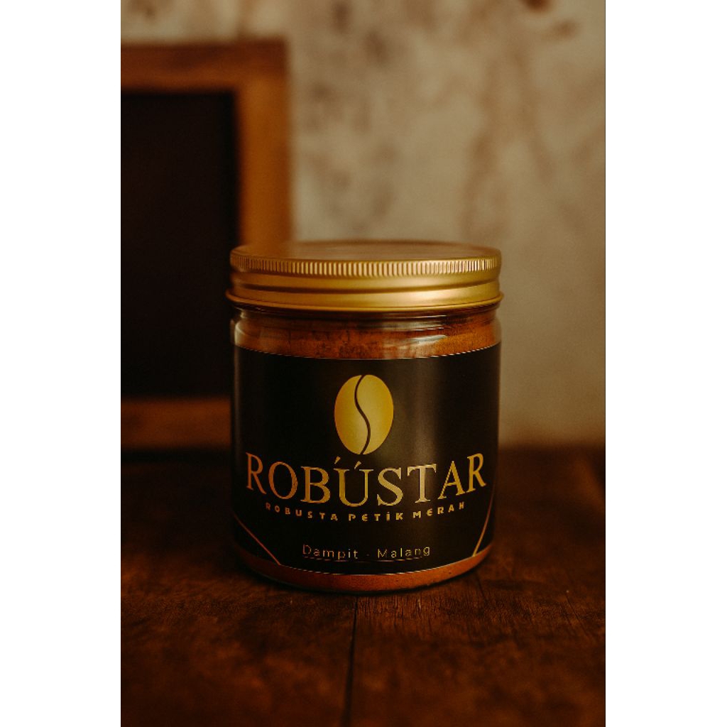 

Robustar, Kopi Robusta Petik Merah 200gr