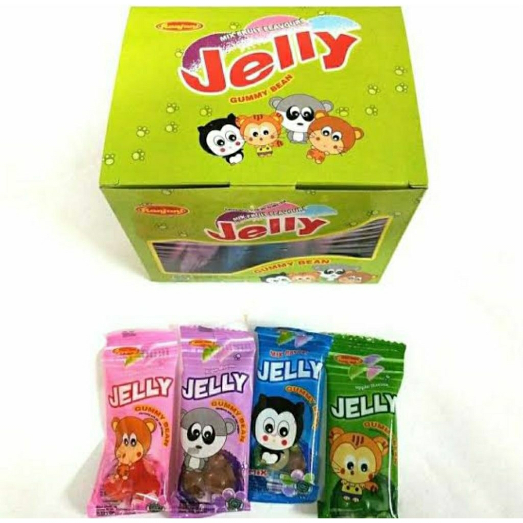 

Permen Ranjani Jelly Gummy Bean ( isi 30 pcs /5gr )
